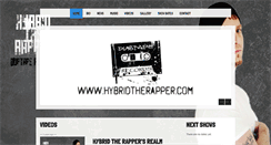 Desktop Screenshot of hybridtherapper.com